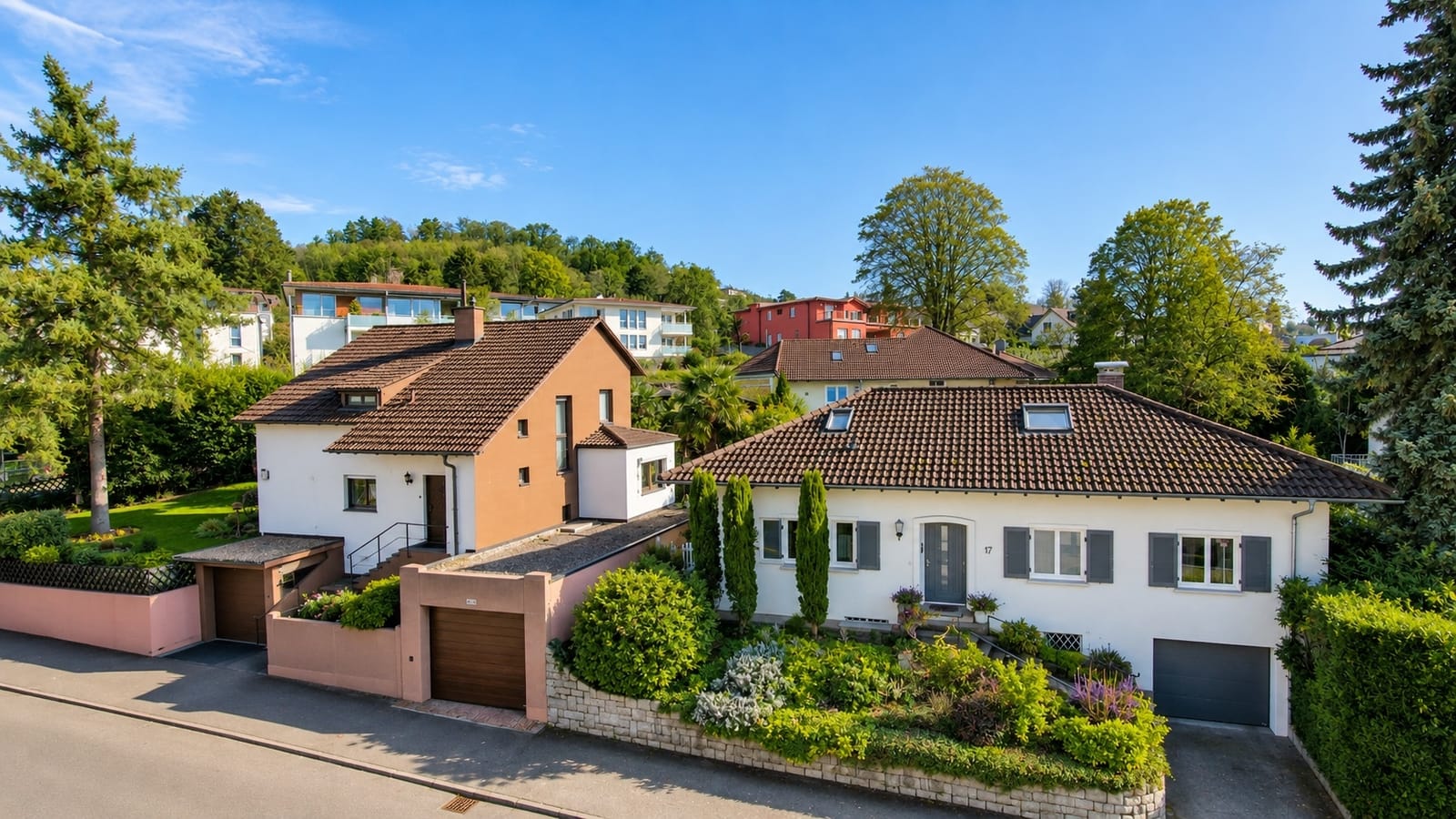 Gemütliche Wohnung mit Blick auf die Rheinebene